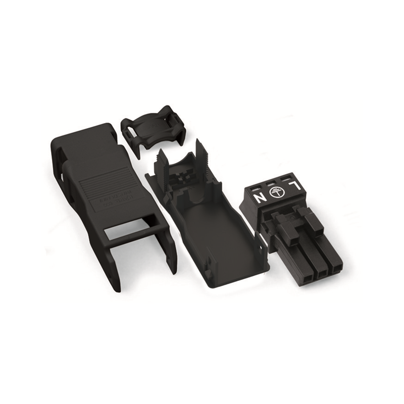 1 pcs : 890-103 - SOCKET WITH STRAIN RELIEF HOUSIN