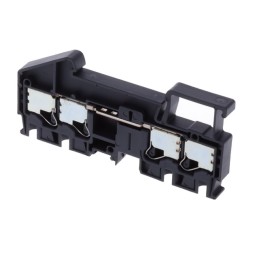 1 pcs : XW5T-P4.0-2.2-1 - TERM BLK PUSHIN 4MM 2:2 1TIER