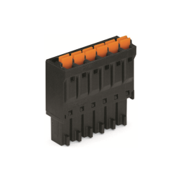1 pcs : 714-103 - 1-CONDUCTOR FEMALE PLUG PUSH-BU
