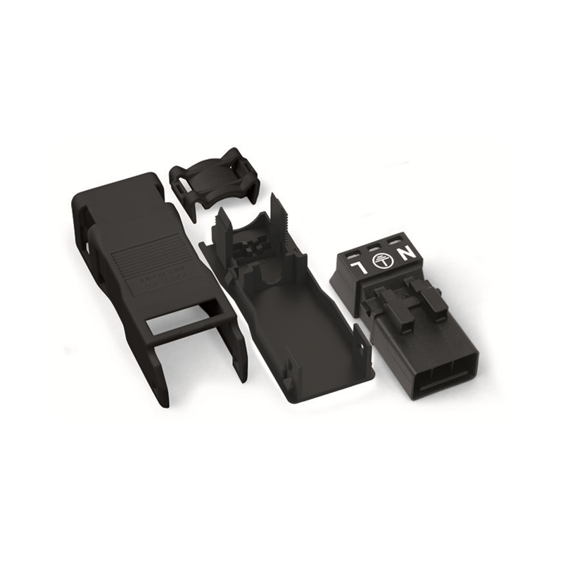 1 pcs : 890-113 - PLUG WITH STRAIN RELIEF HOUSING