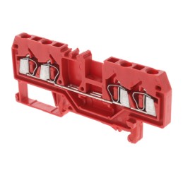 1 pcs : 280-830 - 4-CONDUCTOR THROUGH TERMINAL BLO