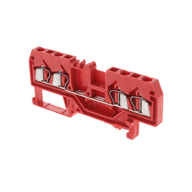 1 pcs : 280-830 - 4-CONDUCTOR THROUGH TERMINAL BLO