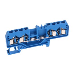 1 pcs : 280-634 - 4-CONDUCTOR THROUGH TERMINAL BLO