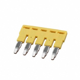 1 pcs : XW5S-S4.0-5 - JUMPER TERM BLK 5POS FLAT PIN