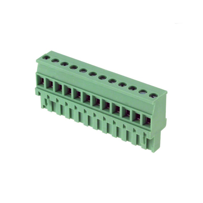 1 pcs : OSTTS12515A - TERM BLOCK PLUG 12POS 5.08MM