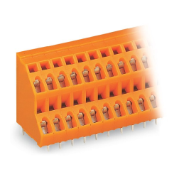 1 pcs : 736-404 - DOUBLE-DECK PCB TERMINAL BLOCK