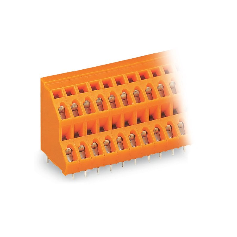 1 pcs : 736-404 - DOUBLE-DECK PCB TERMINAL BLOCK