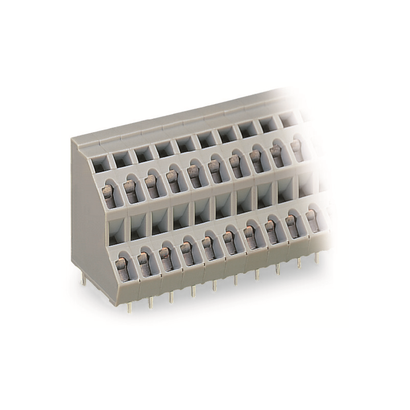 1 pcs : 736-104 - DOUBLE-DECK PCB TERMINAL BLOCK