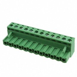 1 pcs : OSTTJ125153 - TERM BLOCK PLUG 12POS STR 5.08MM