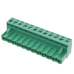 1 pcs : OSTTJ127150 - TERM BLOCK PLUG 12POS STR 5MM