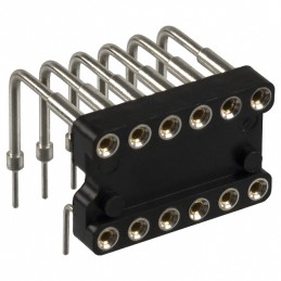 1 pcs : 299-43-312-10-001000 - CONN IC DIP SOCKET 12POS GOLD