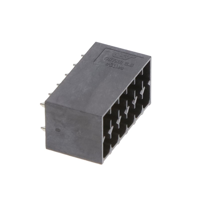 1 pcs : OSTNR121100 - 3.5MM TERM BLOCK HEADER W/ FLANG