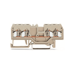 1 pcs : 280-994 - 4-CONDUCTOR THROUGH TERMINAL BLO