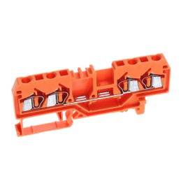 1 pcs : 280-835 - 4-CONDUCTOR THROUGH TERMINAL BLO
