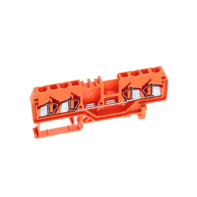 1 pcs : 280-835 - 4-CONDUCTOR THROUGH TERMINAL BLO
