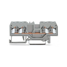 1 pcs : 280-832 - 4-CONDUCTOR THROUGH TERMINAL BLO