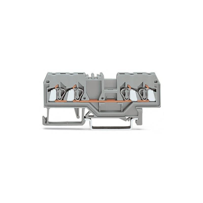 1 pcs : 280-832 - 4-CONDUCTOR THROUGH TERMINAL BLO