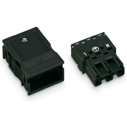 1 pcs : 770-113 - PLUG WITH STRAIN RELIEF HOUSING