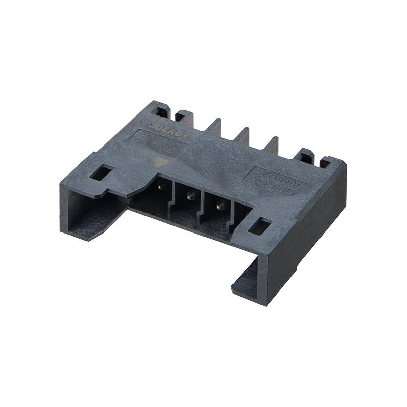 1 pcs : XW4M-08D1-H1DA - PLUG,SINGLE-ROW,RIGHT-ANGLE,GOLD