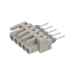 1 pcs : 722-135/005-000 - FEMALE CONNECTOR FOR RAIL-MOUNT