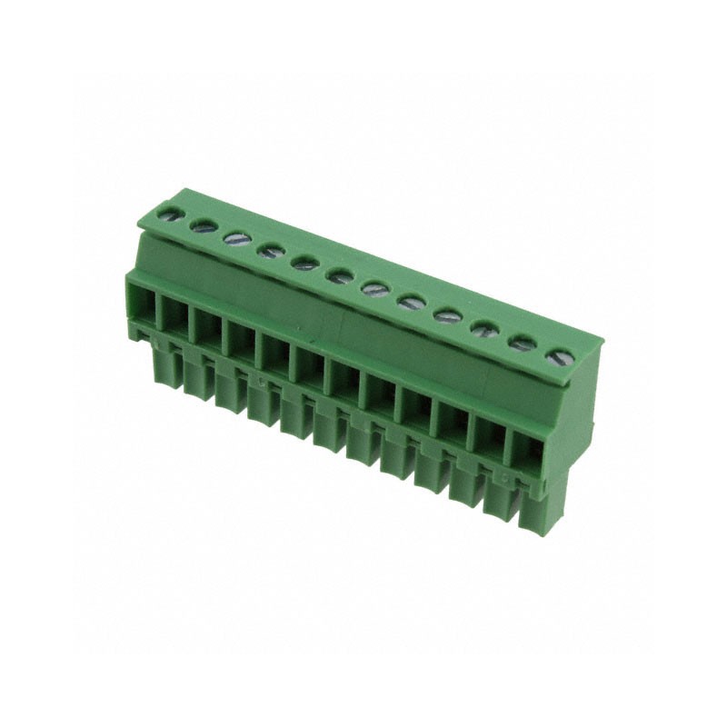 1 pcs : OSTTS12315B - TERM BLOCK PLUG 12POS 3.81MM