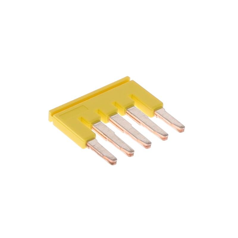 1 pcs : XW5S-P2.5-5YL - SHRT BAR 2.5MM 5 POLE YELLOW