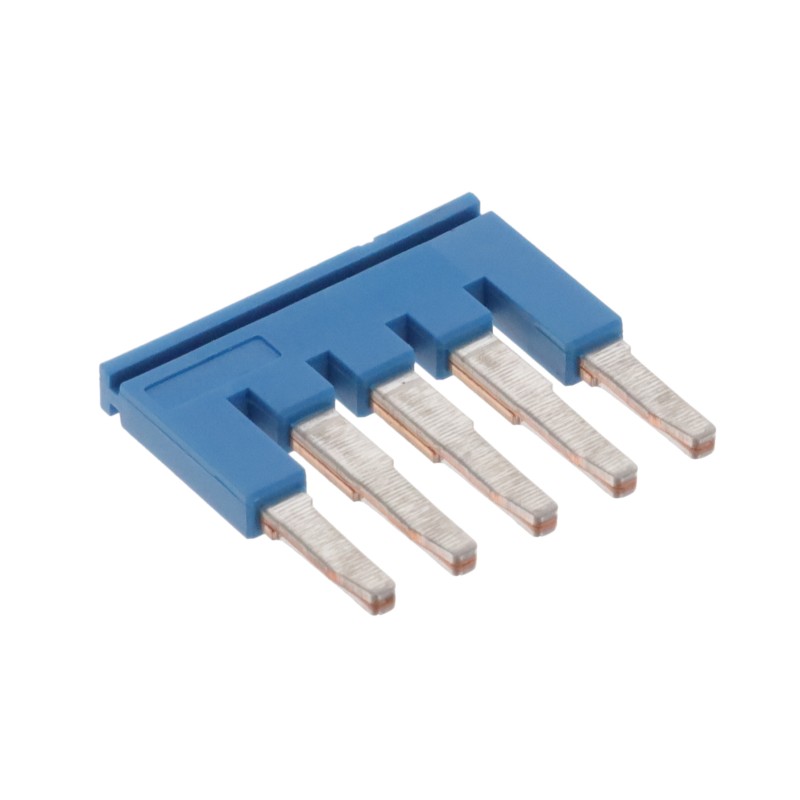 1 pcs : XW5S-P2.5-5BL - SHRT BAR 2.5MM 5 POLE BLUE