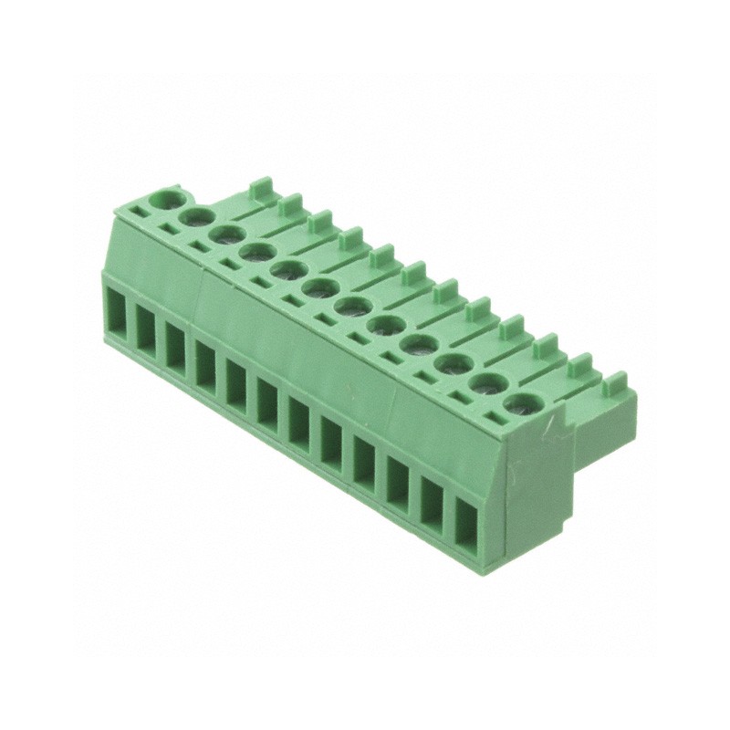 1 pcs : OSTTJ1211530 - TERM BLOCK PLUG 12POS STR 3.5MM