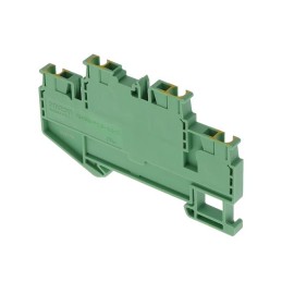 1 pcs : XW5G-P2.5-1.1-2 - TERM BLK GND PUSH 2.5MM 1:1 2TIE