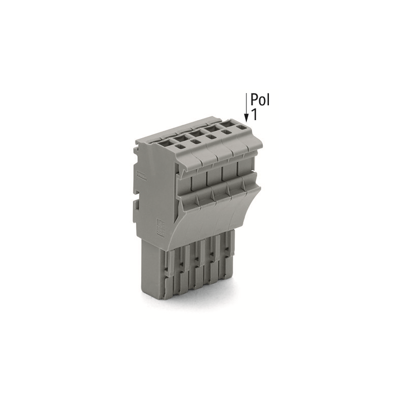 1 pcs : 2022-103 - 1-CONDUCTOR FEMALE PLUG 2.5 MM