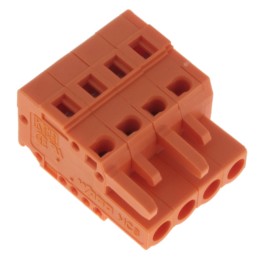 1 pcs : 231-304/026-000 - 1-CONDUCTOR FEMALE PLUG 2.5 MM
