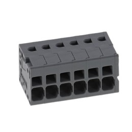 1 pcs : 2624-3106 - TERM BLOCK 6POS TOP ENTRY 5MM