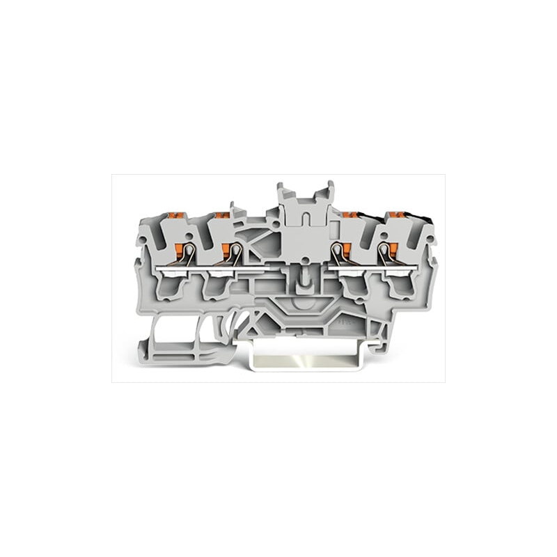 1 pcs : 2202-1441 - DOUBLE POTENTIAL TERMINAL BLOCK