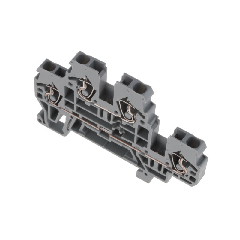 1 pcs : 870-501 - DOUBLE-DECK TERMINAL BLOCK THRO