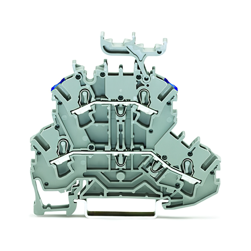 1 pcs : 2002-2233 - DOUBLE-DECK TERMINAL BLOCK THRO