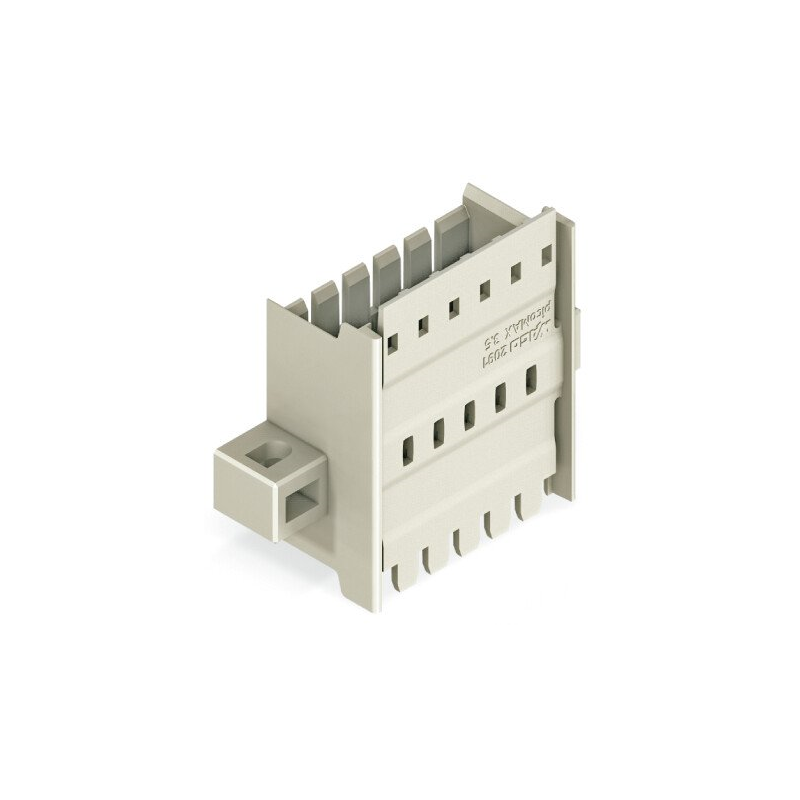 1 pcs : 2091-1638/024-000 - PANEL FEEDTHROUGH MALE CONNECTOR