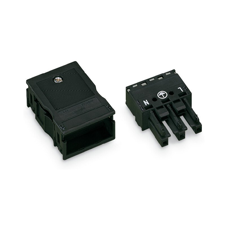 1 pcs : 770-103 - SOCKET WITH STRAIN RELIEF HOUSIN