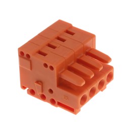 1 pcs : 734-204 - 1-CONDUCTOR FEMALE PLUG 100% PR