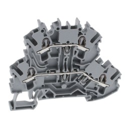1 pcs : 2002-2201 - DOUBLE-DECK TERMINAL BLOCK THRO