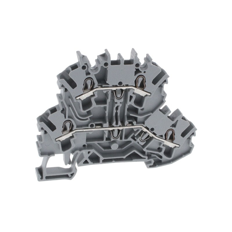 1 pcs : 2002-2201 - DOUBLE-DECK TERMINAL BLOCK THRO