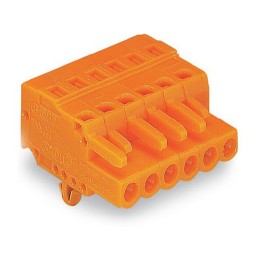 1 pcs : 231-304/008-000 - 1-CONDUCTOR FEMALE PLUG SNAP-IN