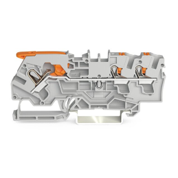1 pcs : 2104-5301 - 3-CONDUCTOR THROUGH TERMINAL BLO
