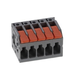 1 pcs : 2604-3105 - PCB TERMINAL BLOCK LEVER 4 MM