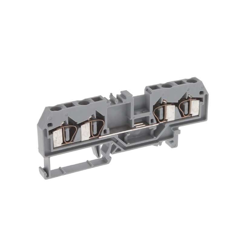 1 pcs : 281-652 - 4-CONDUCTOR THROUGH TERMINAL BLO