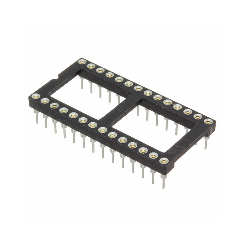 1 pcs : ICA-628-SGT - CONN IC DIP SOCKET 28POS GOLD