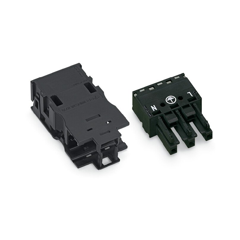 1 pcs : 770-203/035-000 - SOCKET WITH STRAIN RELIEF HOUSIN