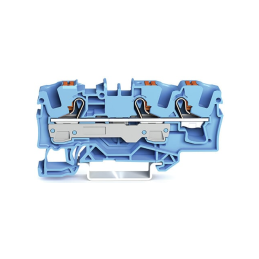 1 pcs : 2206-1304 - 3-CONDUCTOR THROUGH TERMINAL BLO