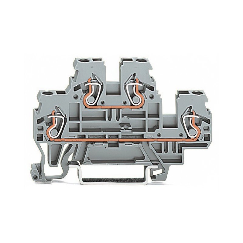 1 pcs : 870-503 - DOUBLE-DECK TERMINAL BLOCK THRO