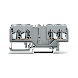 1 pcs : 280-826 - DOUBLE POTENTIAL TERMINAL BLOCK