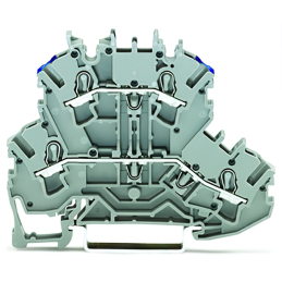 1 pcs : 2002-2203 - DOUBLE-DECK TERMINAL BLOCK THRO